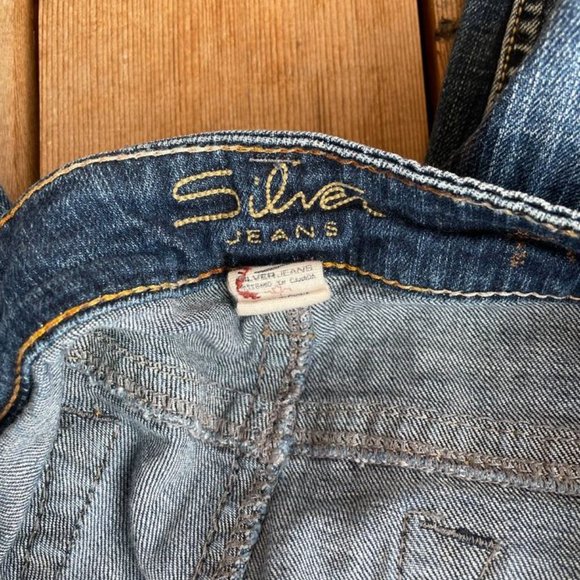 Silver Frances Split Hem Flare Jeans - Picture 2 of 5